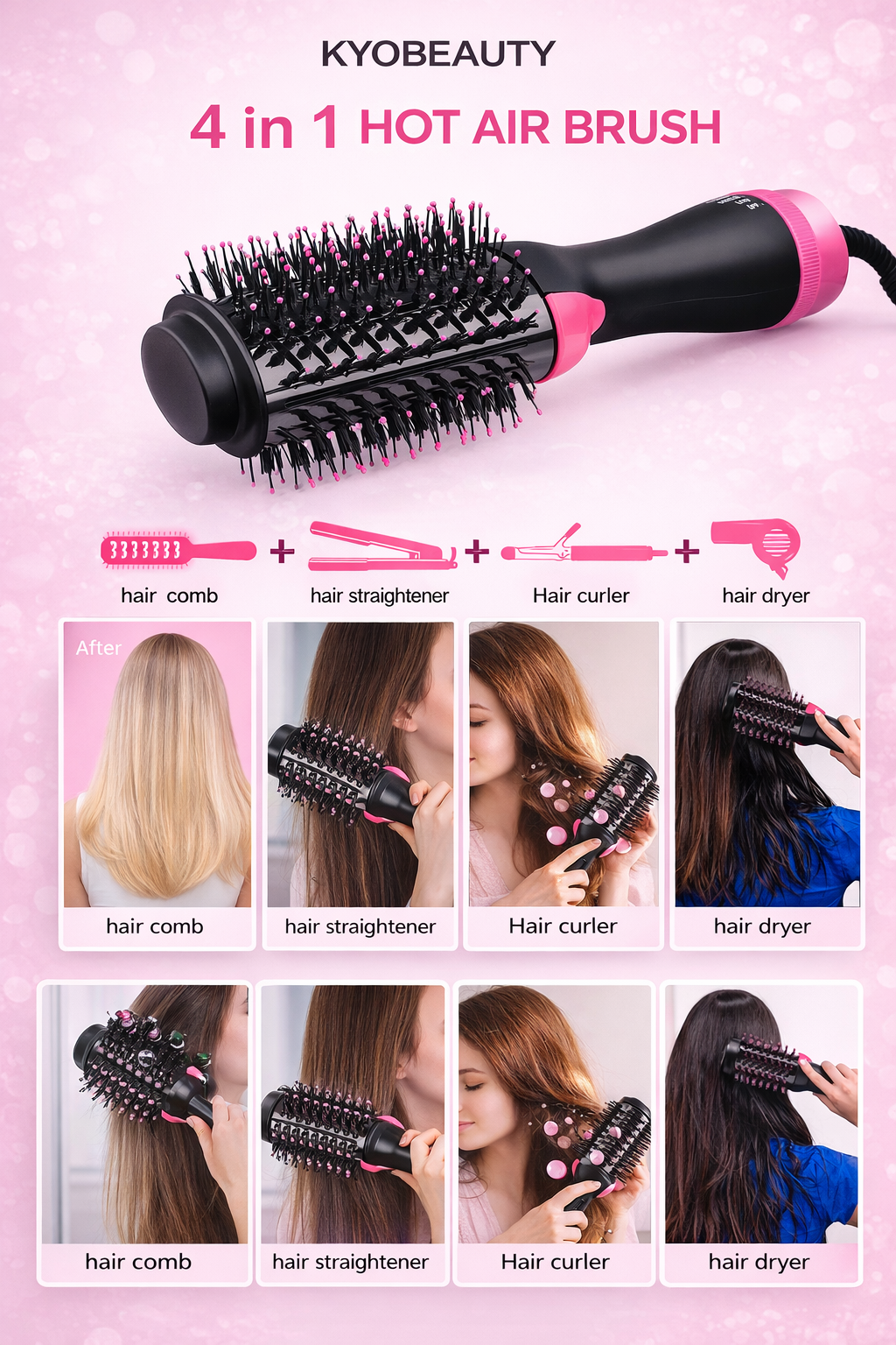 PERFECT BRUSH HAIR DRYER